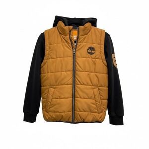 Timberland youth hoodie vest size M 10-12